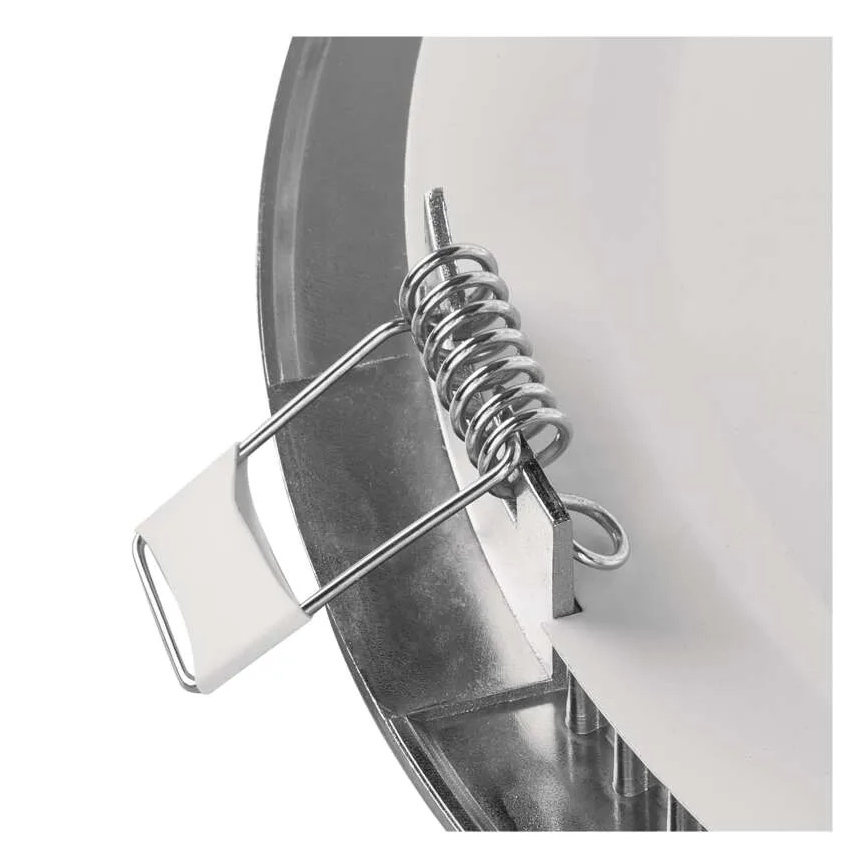 LED indbygningsarmatur NEXXO LED/12,5W/230V 3000/3500/4000K sølv Ø 17 cm