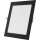 LED-indbygningsarmatur NEXXO LED/18W/230V 3000/3500/4000K sort 22,5 x 22,5 cm