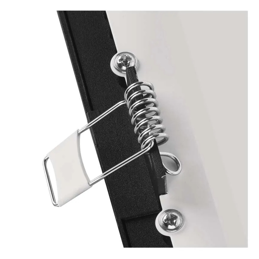 LED-indbygningsarmatur NEXXO LED/18W/230V 3000/3500/4000K sort 22,5 x 22,5 cm