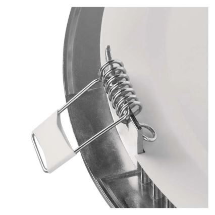 LED indbygningsarmatur NEXXO LED/18W/230V 3000/3500/4000K sølv Ø 22,5 cm