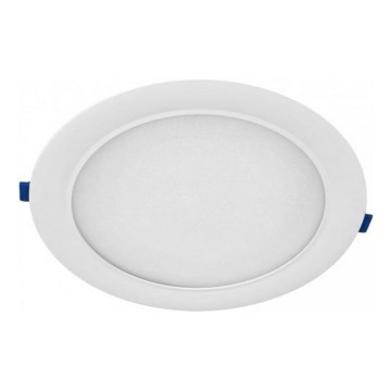 LED indbygningsarmatur SIGARO LED/18W/230V 3000/4000/6500K Ø 22 cm hvid