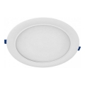 LED indbygningsarmatur SIGARO LED/24W/230V 3000/4000/6500K Ø 22 cm hvid