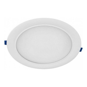 LED indbygningsarmatur SIGARO LED/24W/230V 3000/4000/6500K Ø 22 cm hvid