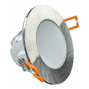 LED indbygningsarmatur til badeværelse BONO LED/8W/230V 3000K IP65 mat krom