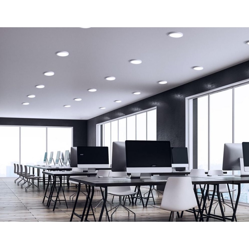 LED indbygningslampe ALGINE 02.01.2001 LED/18W/230V 3000K