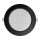 LED indbygningslampe CIRCLE LED/12W/230V 4000K diameter 17 cm sort