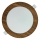 LED indbygningslampe CIRCLE LED/12W/230V 4200K diameter 16,7 cm brun