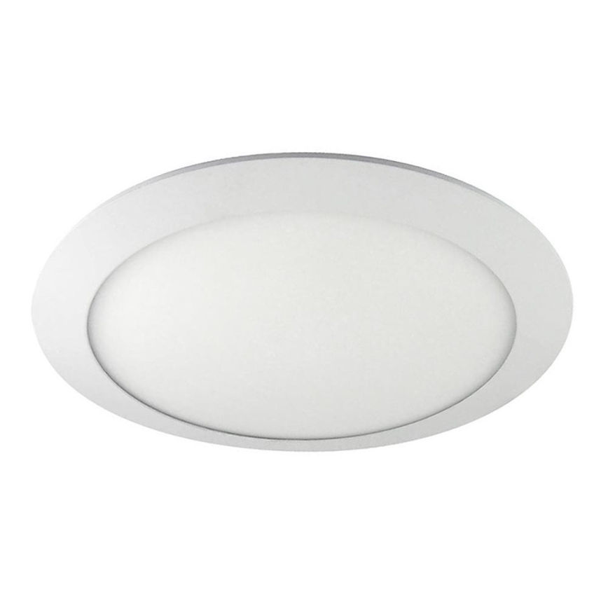 LED indbygningslampe CIRCLE LED/12W/230V 6500K diameter 17,5 cm hvid