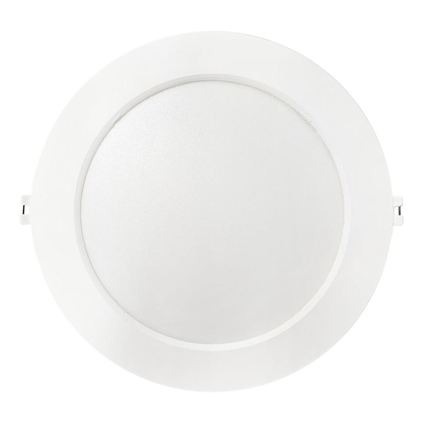 LED indbygningslampe CIRCLE LED/18W/230V 4000K diameter 22 cm hvid