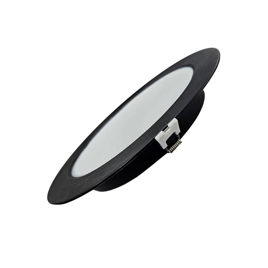 LED indbygningslampe CIRCLE LED/18W/230V 4000K diameter 22 cm sort