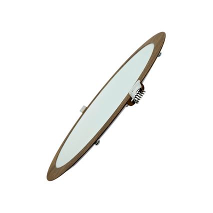 LED indbygningslampe CIRCLE LED/24W/230V 4200K diameter 29,6 cm brun