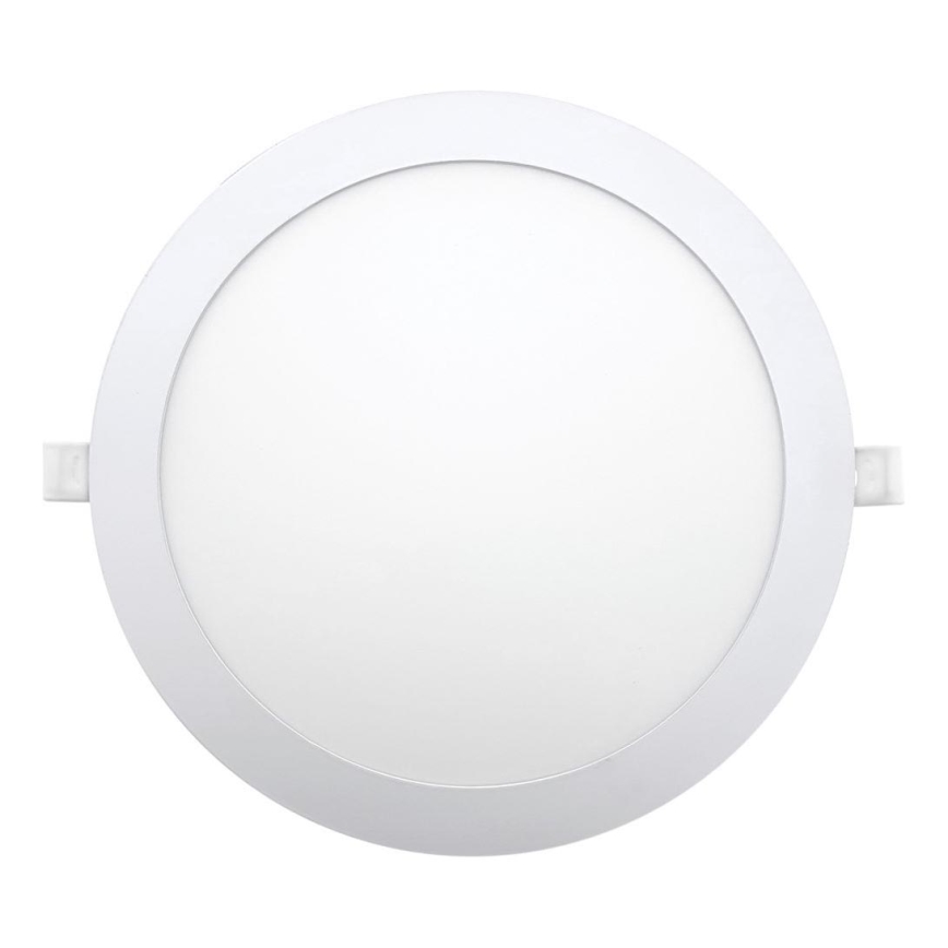 LED indbygningslampe CIRCLE LED/24W/230V 6500K diameter 30 cm hvid