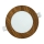 LED indbygningslampe CIRCLE LED/6W/230V 4200K diameter 11,8 cm brun