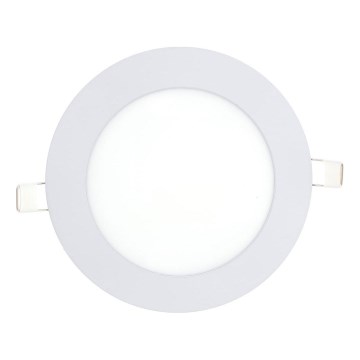 LED indbygningslampe CIRCLE LED/9W/230V 6500K diameter 14,5 cm hvid