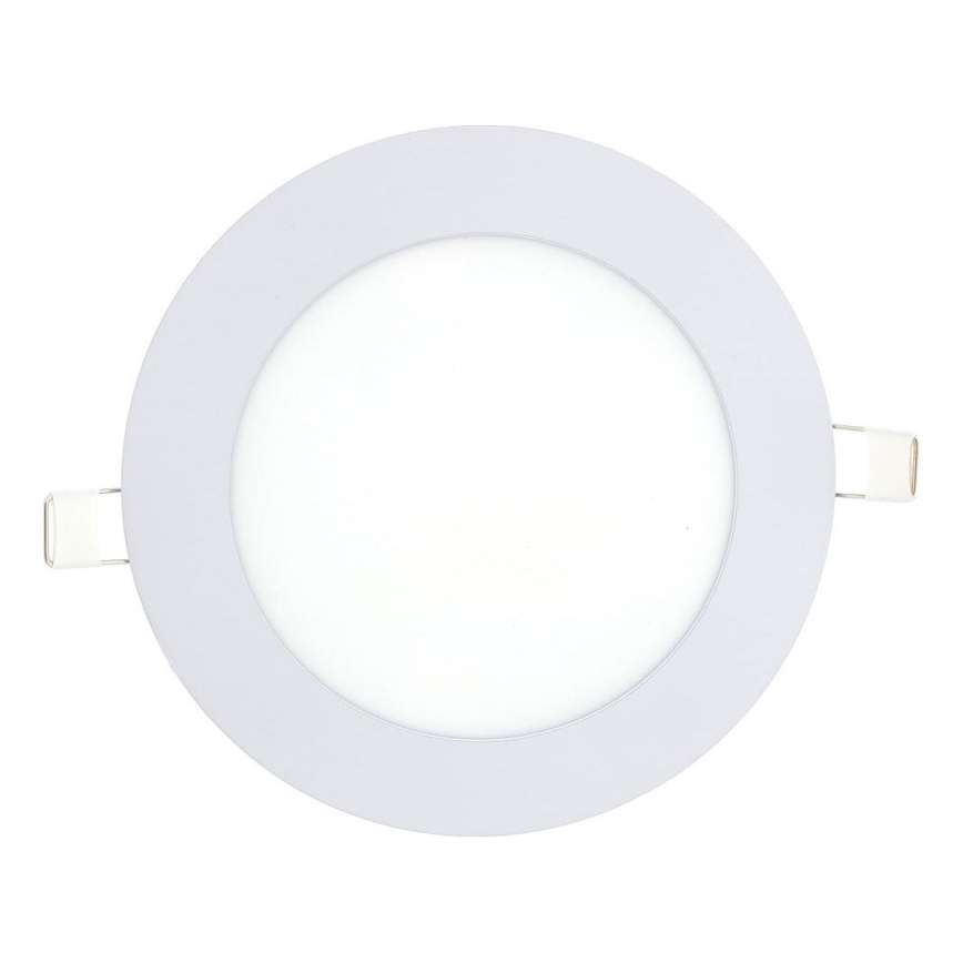 LED indbygningslampe CIRCLE LED/9W/230V 6500K diameter 14,5 cm hvid