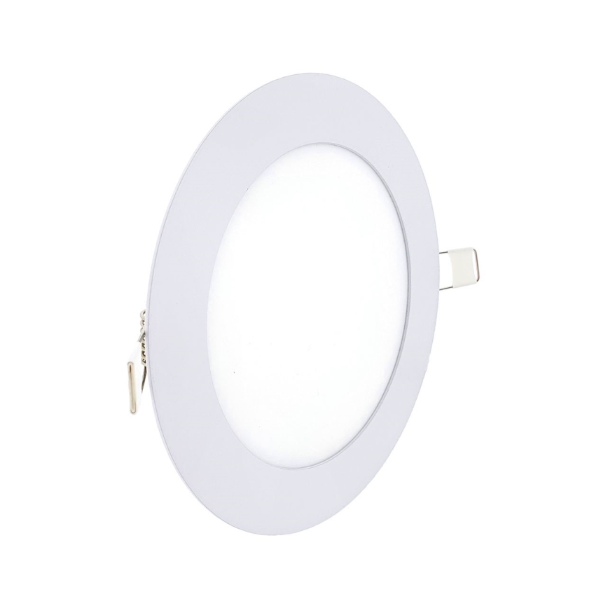 LED indbygningslampe CIRCLE LED/9W/230V 6500K diameter 14,5 cm hvid