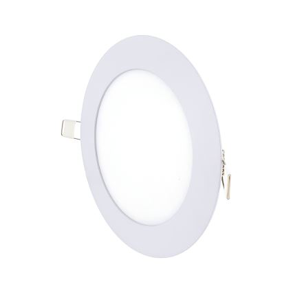 LED indbygningslampe CIRCLE LED/9W/230V 6500K diameter 14,5 cm hvid