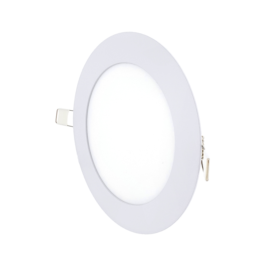 LED indbygningslampe CIRCLE LED/9W/230V 6500K diameter 14,5 cm hvid