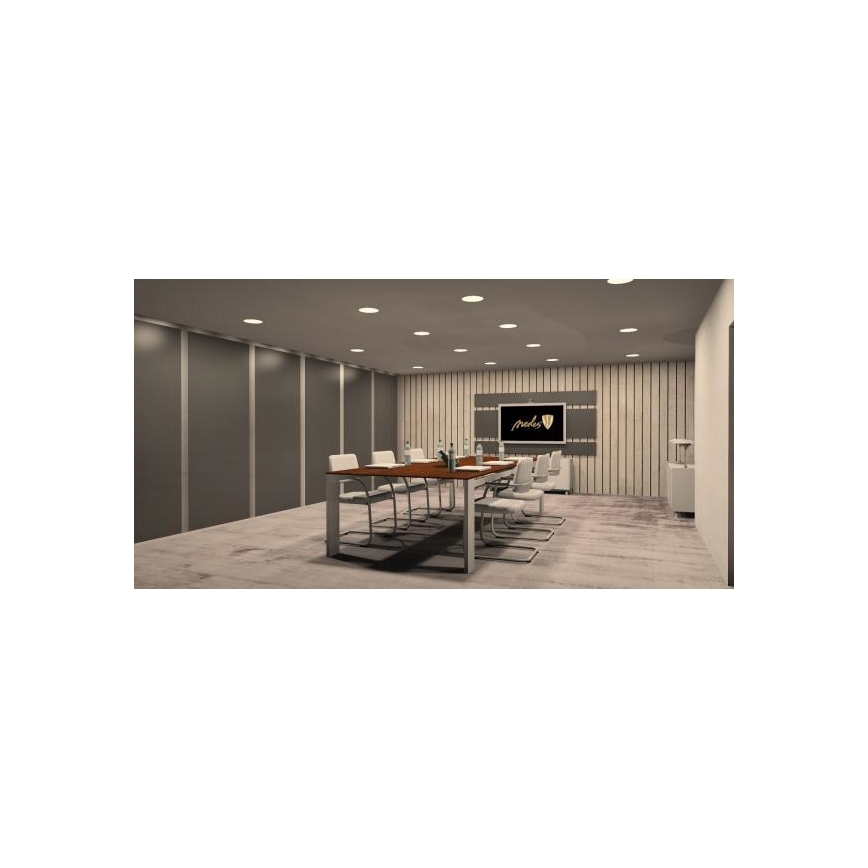 LED indbygningslampe dæmpbar/12W/230V 3000-6500K Wi-Fi Tuya