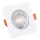LED indbygningslampe dæmpbar KENT LED/3/5/7W/230V 3000/4000/6000K 9x9 cm hvid