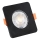 LED indbygningslampe dæmpbar KENT LED/3/5/7W/230V3000/4000/6000K 9x9 cm sort