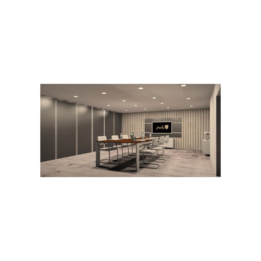 LED indbygningslampe dæmpbar LED/12W/230V 3000-6500K Wi-Fi Tuya