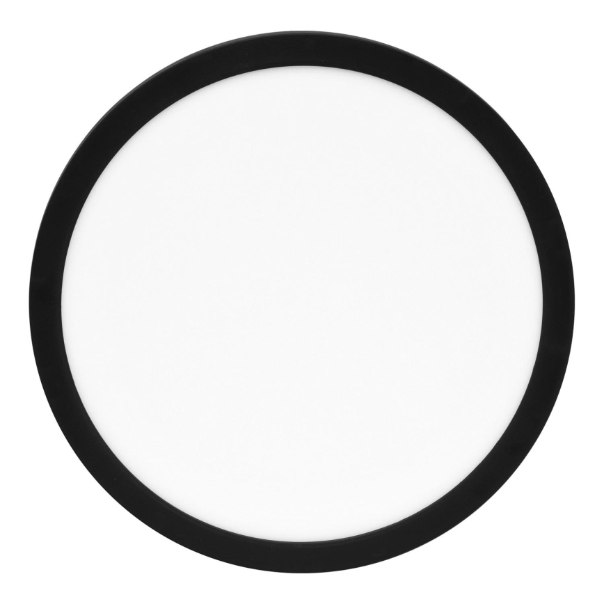 LED indbygningslampe dæmpbar med sensor LEXA LED/12/18/24W/230V 3000/4000/6000K diameter 30 cm sort