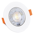 LED indbygningslampe dæmpbar ZITA LED/3/5/7W/230V 3000/4000/6000K diameter 9 cm hvid