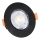 LED indbygningslampe dæmpbar ZITA LED/3/5/7W/230V 3000/4000/6000K diameter 9 cm sort