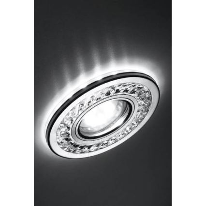 LED indbygningslampe EYE 1xGU10/50W + LED/3W/230V