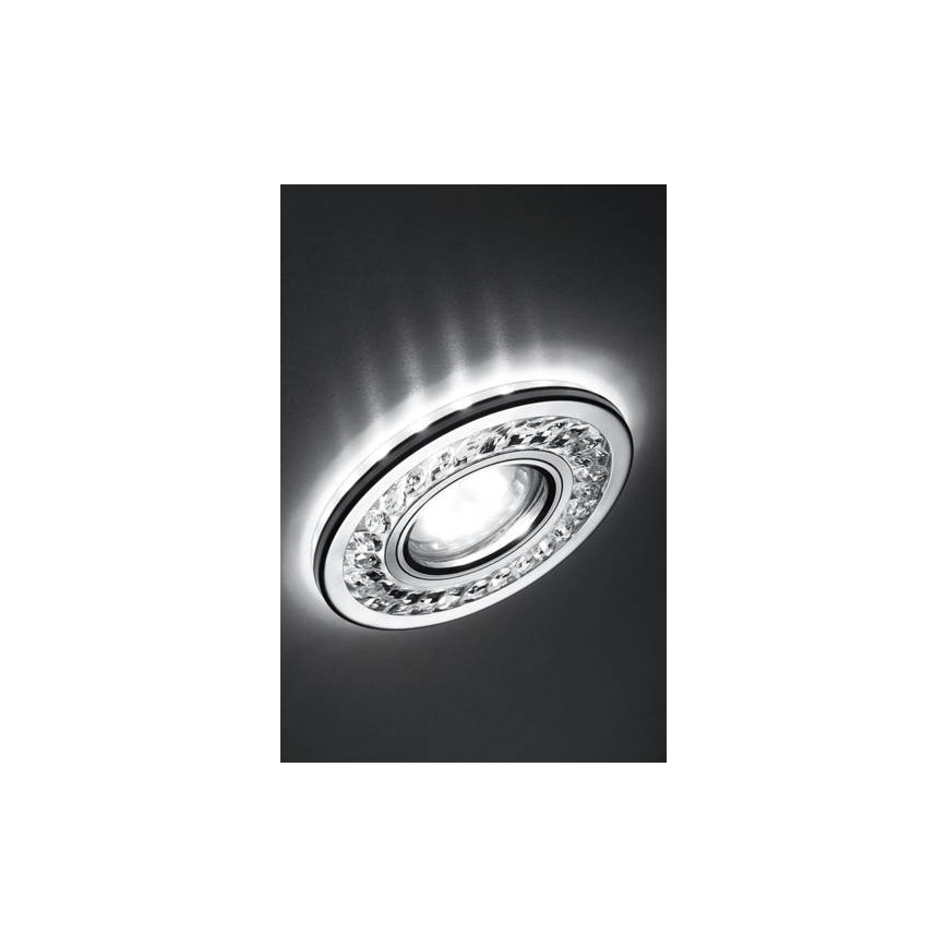 LED indbygningslampe EYE 1xGU10/50W + LED/3W/230V