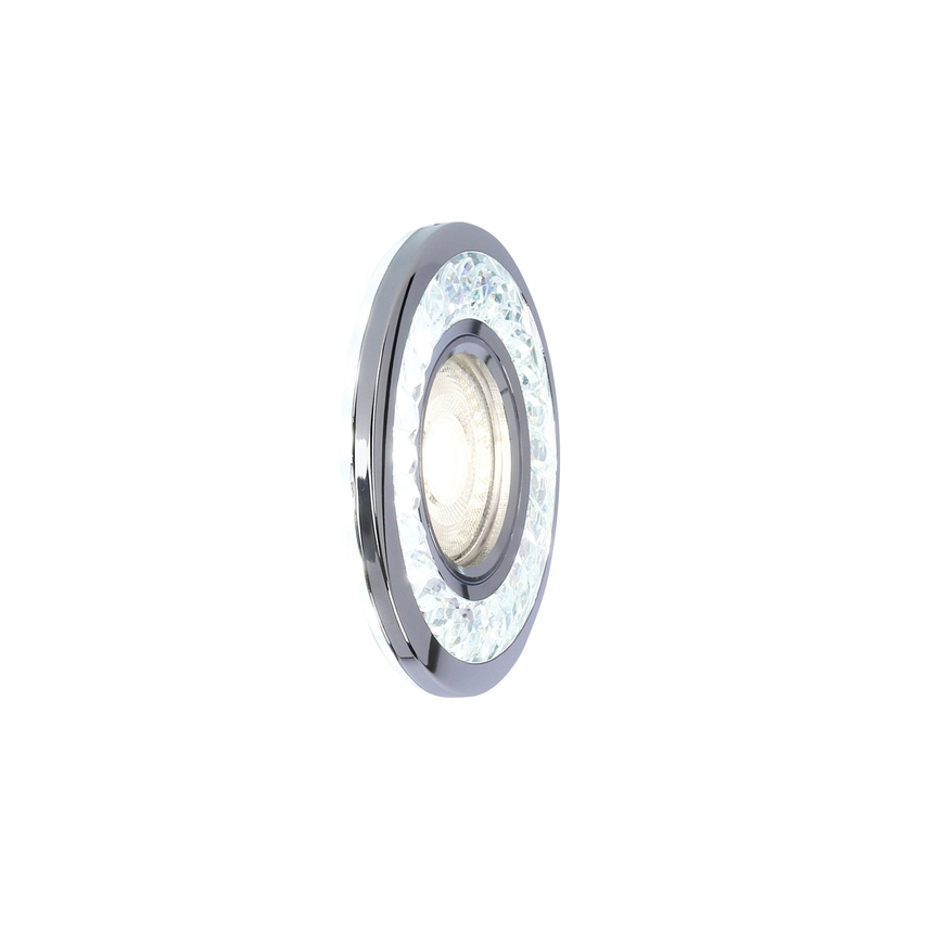 LED indbygningslampe EYE 1xGU10/50W + LED/3W/230V