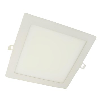 LED indbygningslampe GERE LED/18W/230V 6000K hvid