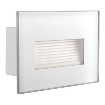 LED indbygningslampe GLASI LED/3W/230V 4000K IP44 hvid
