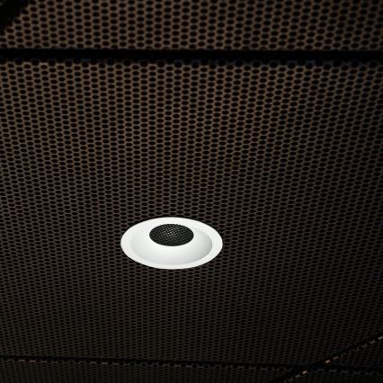 LED indbygningslampe LED/12W/230V 3000/4000/6400K ø 8,6 cm hvid