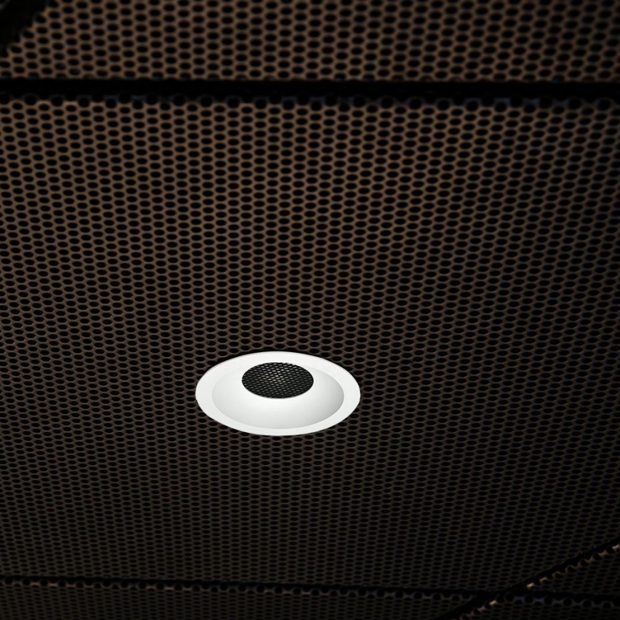 LED indbygningslampe LED/12W/230V 3000/4000/6400K ø 8,6 cm hvid