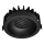 LED indbygningslampe LED/12W/230V 3000/4000/6400K ø 8,6 cm sort
