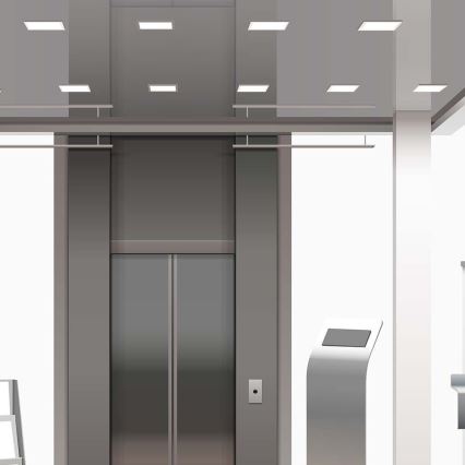 LED indbygningslampe LED/12W/230V 3000K