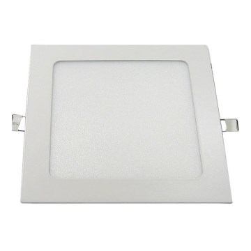 LED indbygningslampe LED/12W/230V 6000K