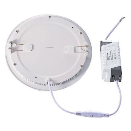 LED indbygningslampe LED/15W/230V 6000K