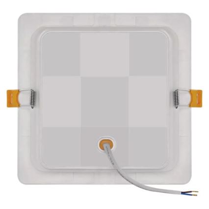 LED indbygningslampe LED/18W/230V 17x17 cm hvid