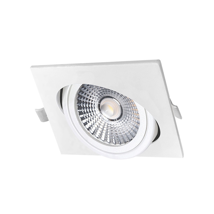 LED indbygningslampe LED/18W/230V 3000K 11,5x11,5 cm hvid