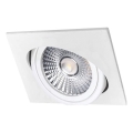 LED indbygningslampe LED/18W/230V 4000K 11,5x11,5 cm hvid