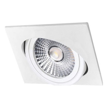 LED indbygningslampe LED/18W/230V 4000K 11,5x11,5 cm hvid