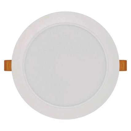 LED indbygningslampe LED/18W/230V diameter 17 cm hvid