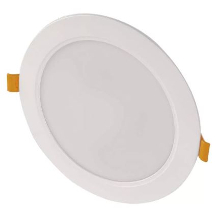 LED indbygningslampe LED/18W/230V diameter 17 cm hvid