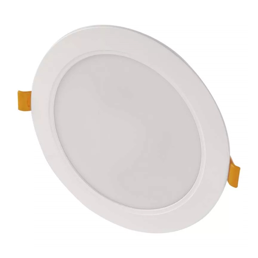 LED indbygningslampe LED/18W/230V diameter 17 cm hvid