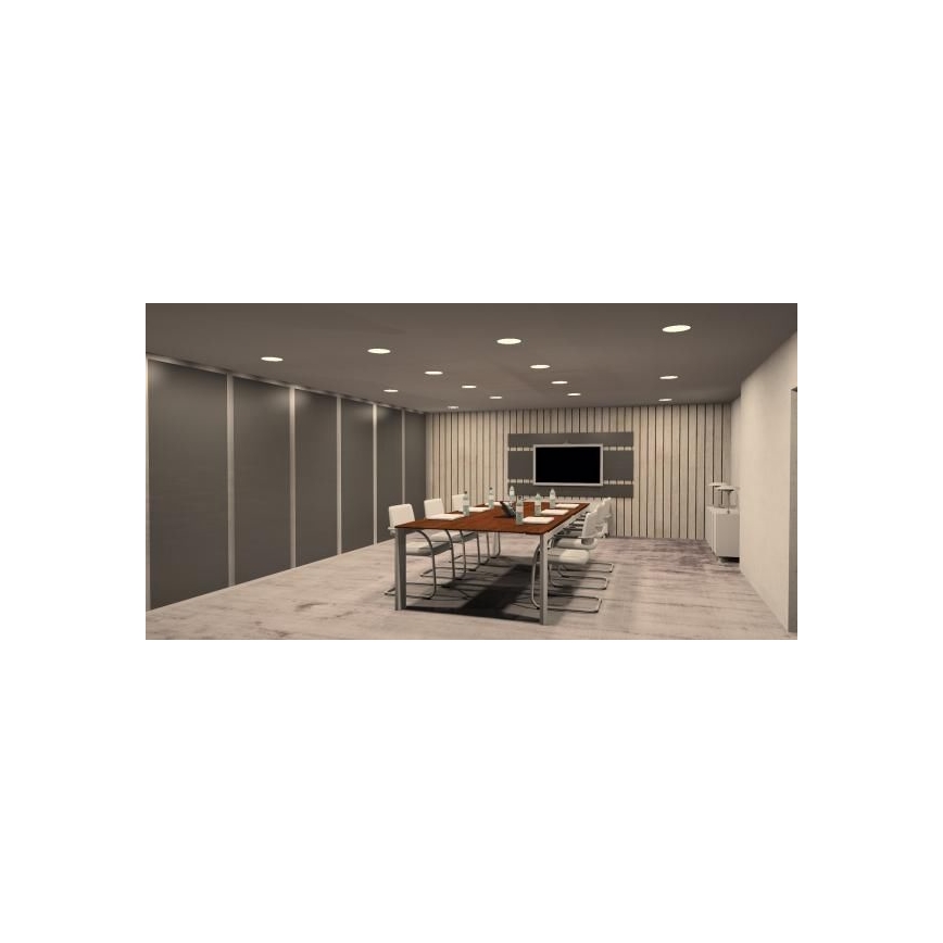 LED indbygningslampe LED/18W/230V