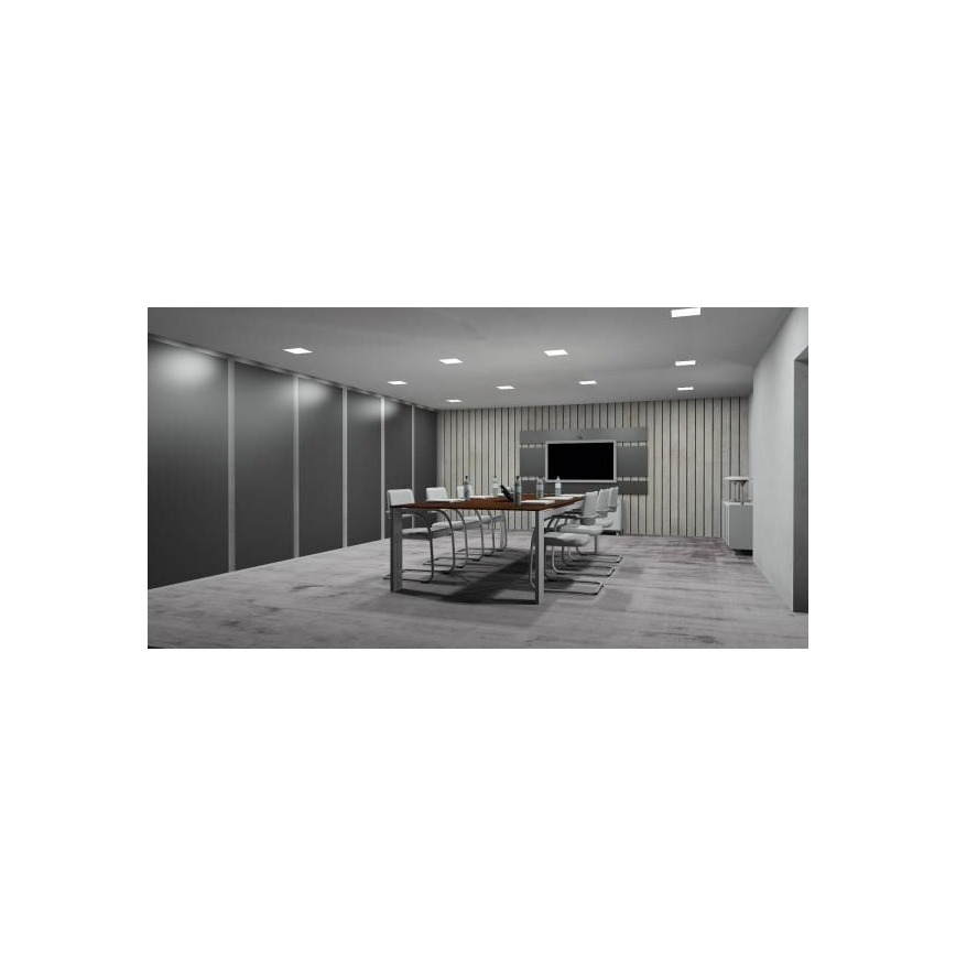 LED indbygningslampe LED/18W/230V