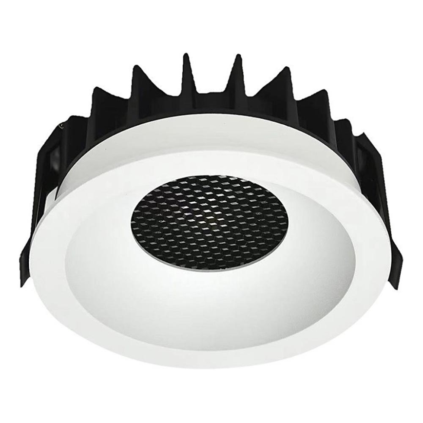 LED indbygningslampe LED/24W/230V 3000/4000/6400K ø 13,5 cm hvid